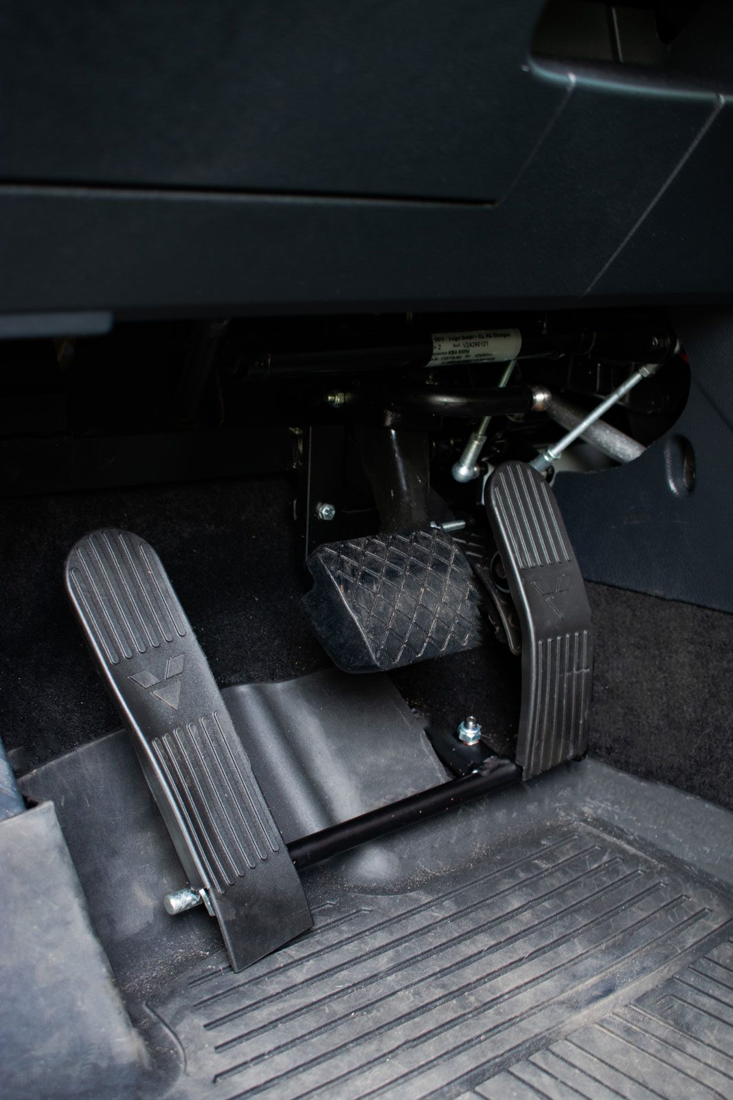 Umlegbares Gaspedal
